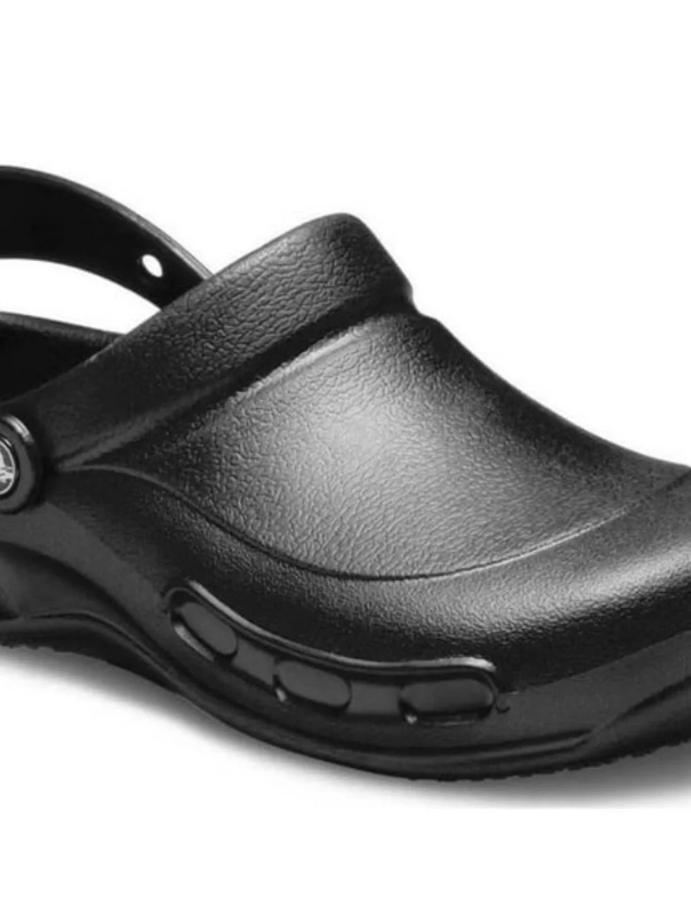 Crocs At Work Bistro Slip Resistant Clogs Black Men’s 10 Women’s 12 NWOB